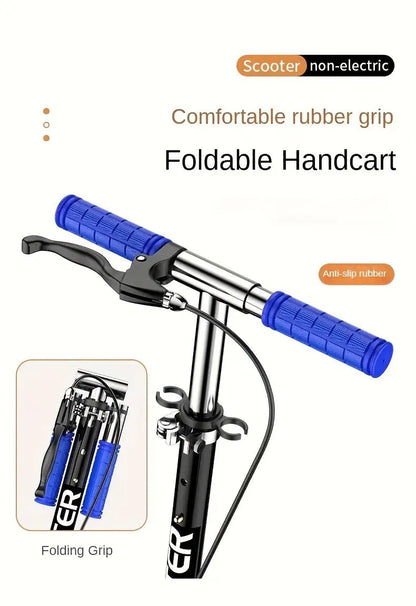 Adult Foldable Kick Scooter with Hand Brake