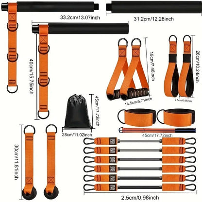 Men’s Pilates Bar with Resistance Bands