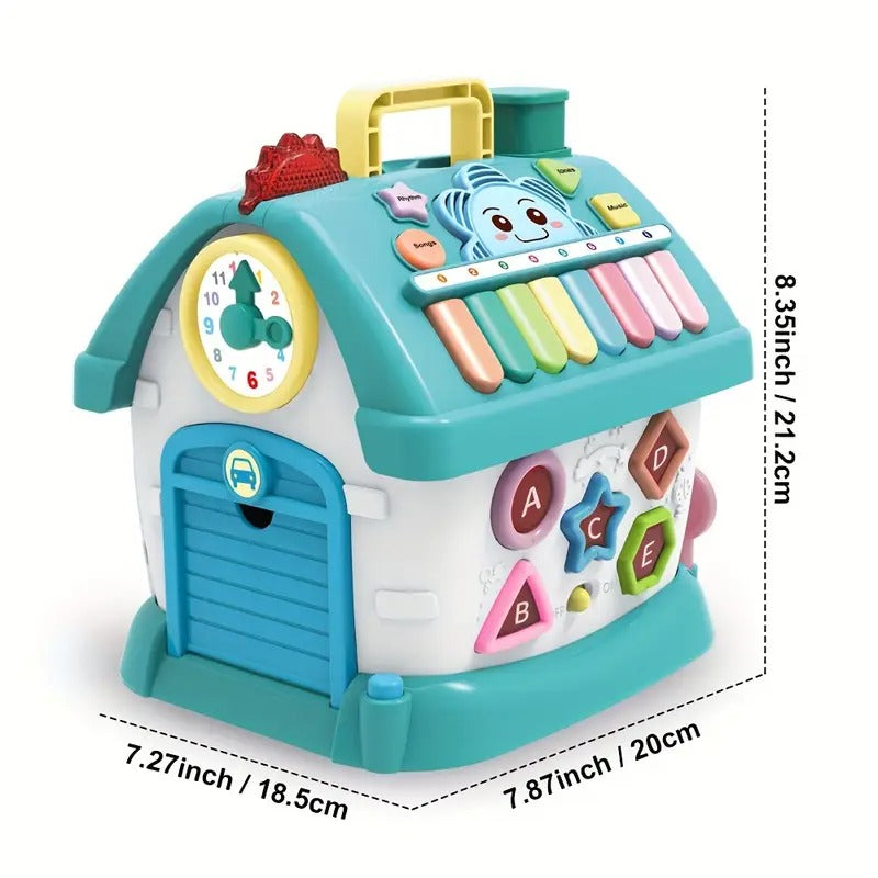 Interactive Toy House Learning Playset for Kids