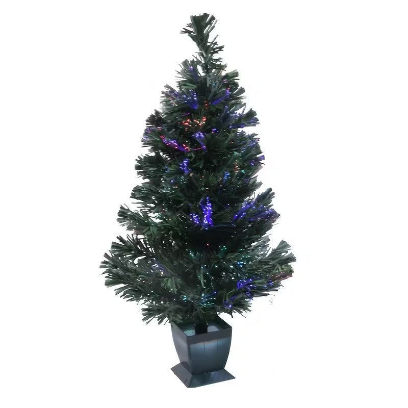 Fiber Optic Pre-Lit Artificial Christmas Tree