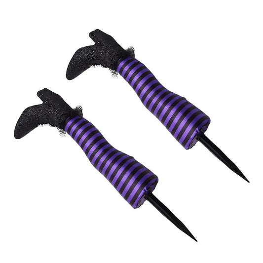 Halloween Witch Legs Prop Decoration (2pcs)