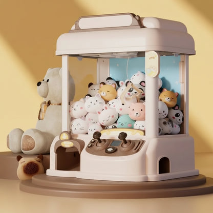 Toy Claw Machine with Plush Prizes