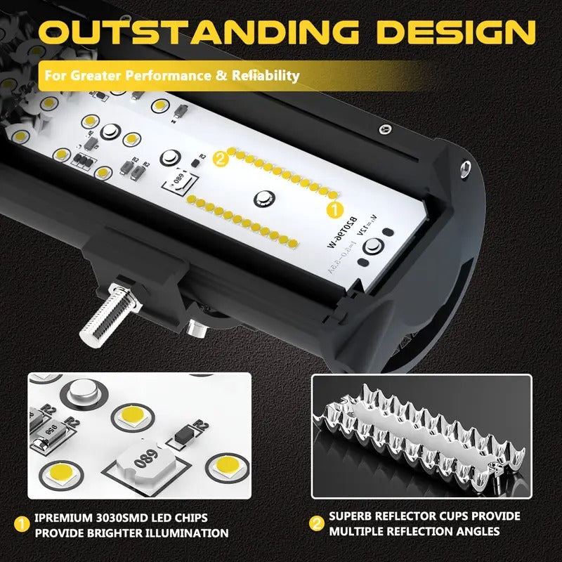 Off Road LED Light Bar Kit with Pods