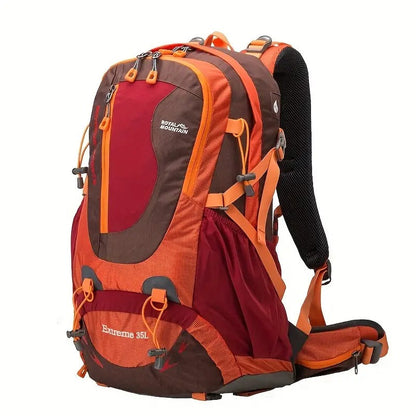Royal Mountain Nylon Backpack with Rain Cover
