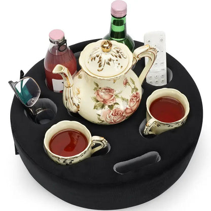 Couch Cup Holder Pillow Sofa Organizer Caddy Tray