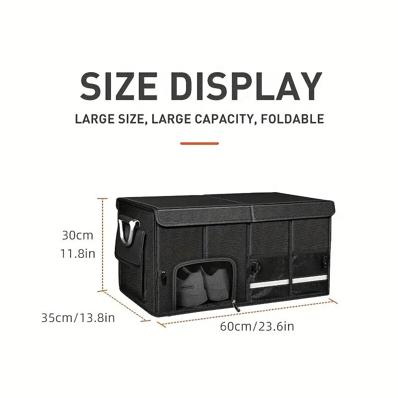 Storage Box Large Capacity Car Trunk Organizer