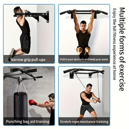 Wall Mounted Pull-Up Bar for Home Fitness