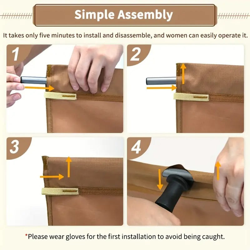 Camping Cot Folding Ultralight Outdoor Bed