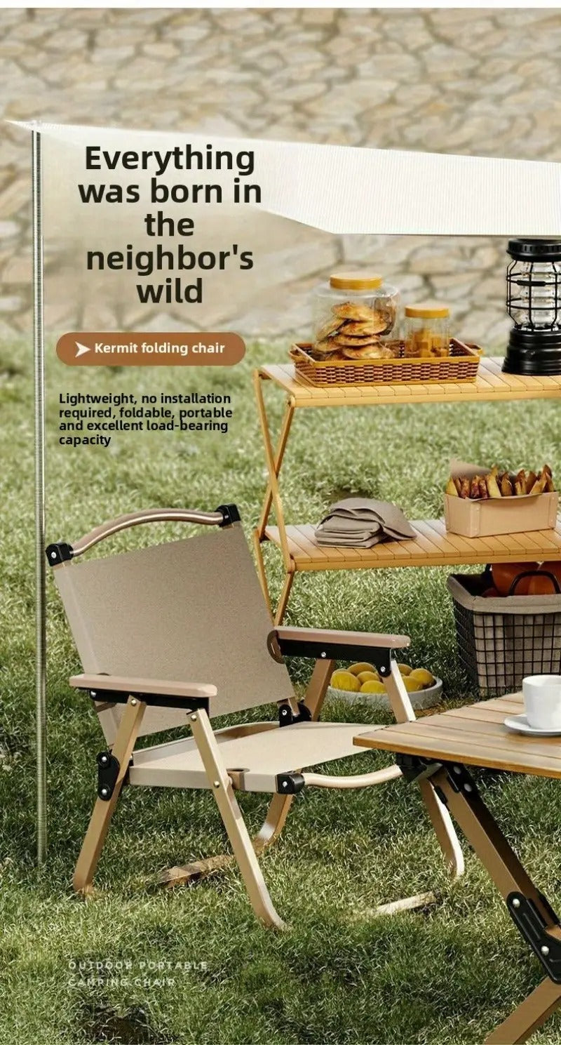 Folding Chairs Set of 2 Steel Frame