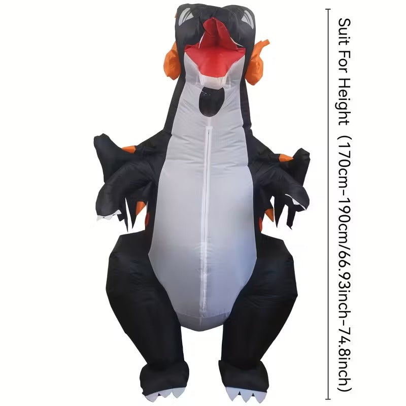 Jurassic Fire Dragon Inflatable Costume