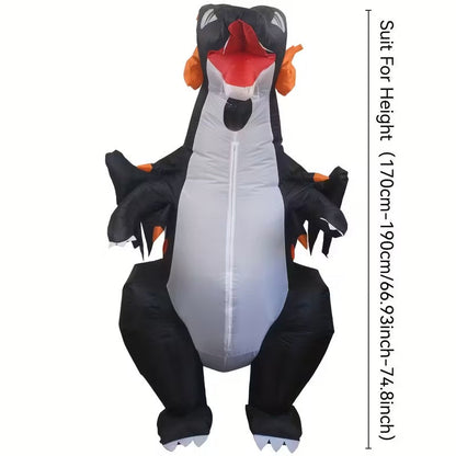 Jurassic Fire Dragon Inflatable Costume