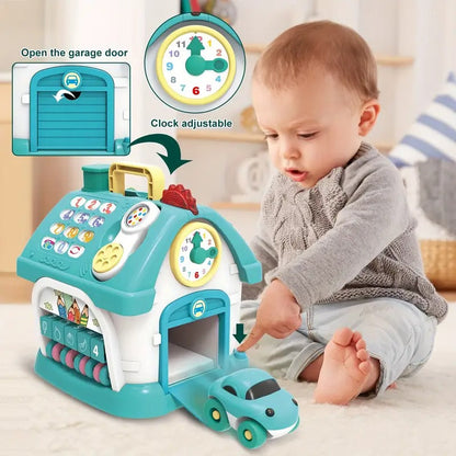 Interactive Toy House Learning Playset for Kids
