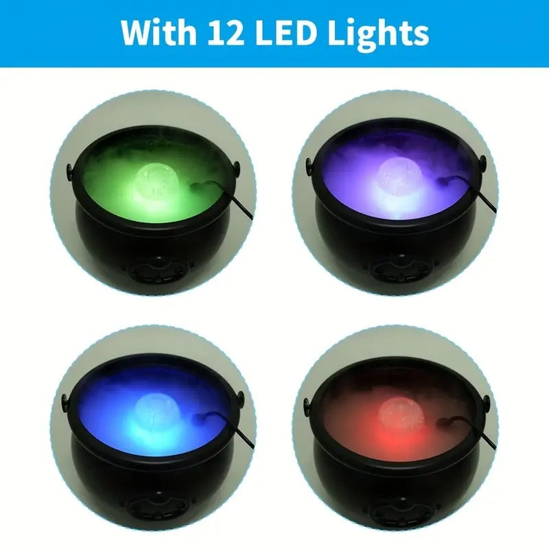 Halloween Fish Tank Mist Maker Witch Cauldron Spray