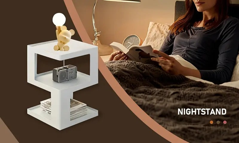 3-Tier Plastic Display Cabinet