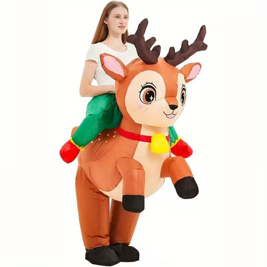Elk Cosplay Inflatable Costume Suit for Adults