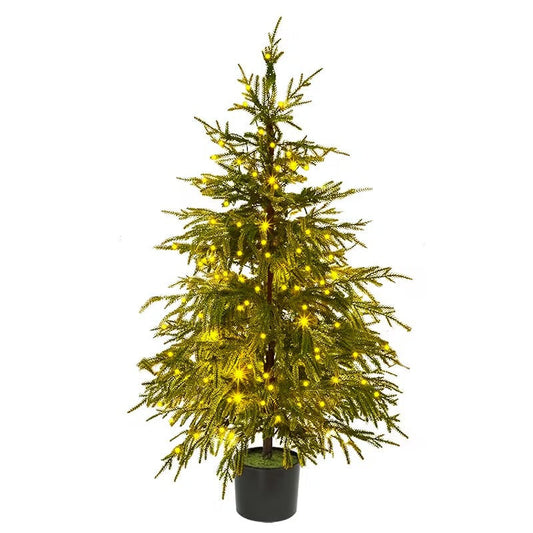 Twinkle Norfolk Pine Artificial Christmas Tree