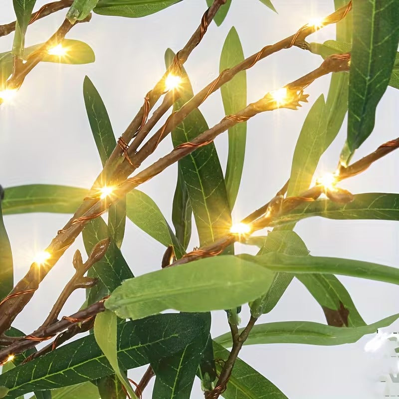 Christmas LED Lighted Artificial Green Tree