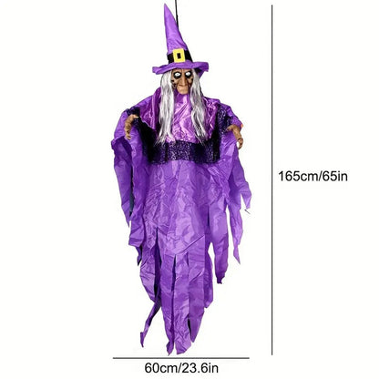 Spooky Witch Costume Halloween Hanging Decoration