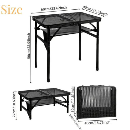 Black Metal Casual Side Table