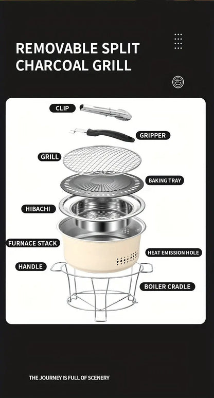 BBQ Grill Portable Tabletop