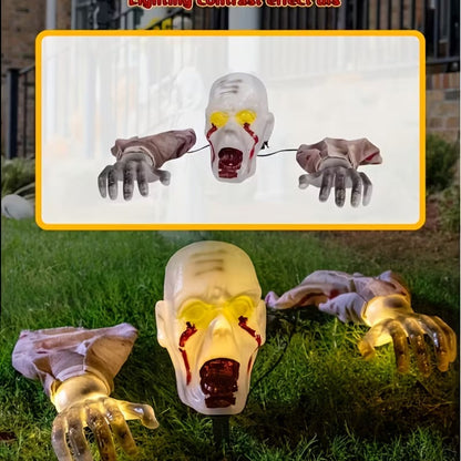 Glowing Zombie Groundbreaker Halloween Decoration