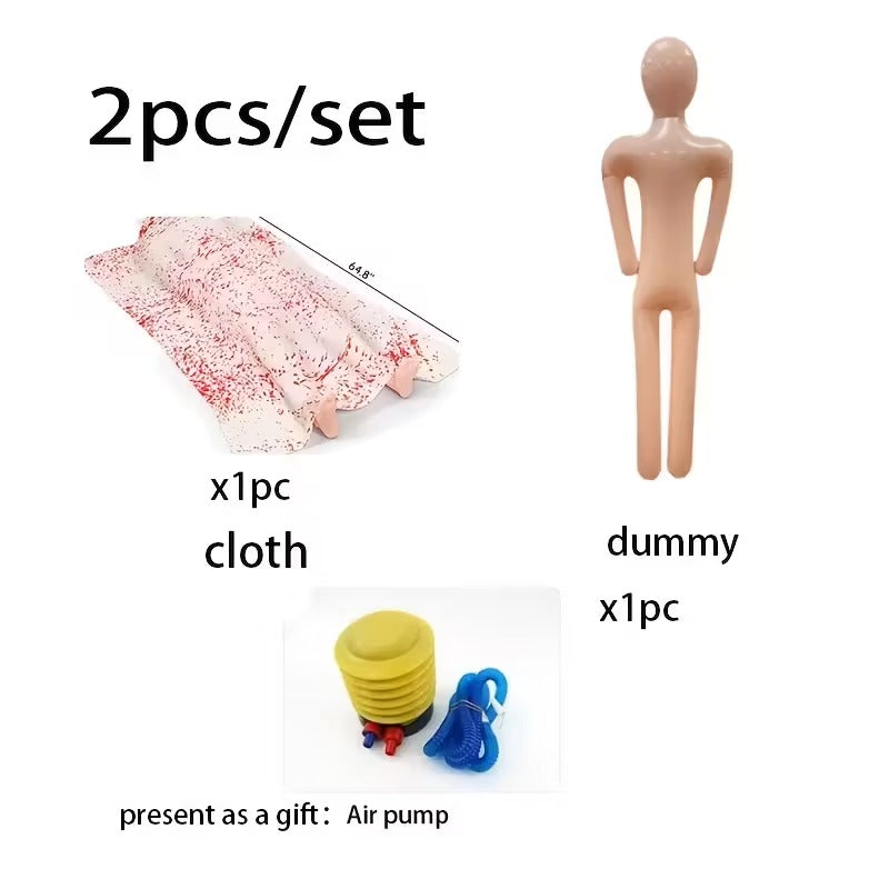 Halloween Inflatable Victim Props Set (2pcs)