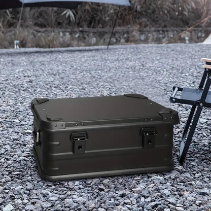 Heavy-Duty 50L Outdoor Aluminum Storage Box