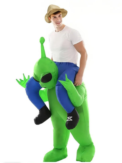 Men’s Alien Inflatable Costume for Halloween & Parties