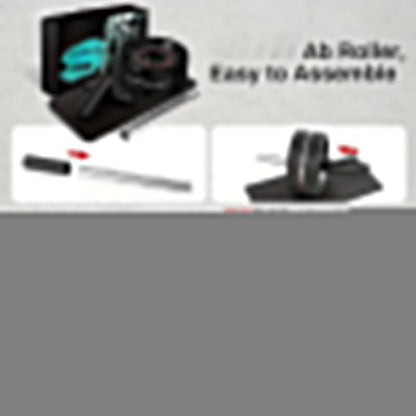 Core Abdominal Wheel Roller with Knee Pad