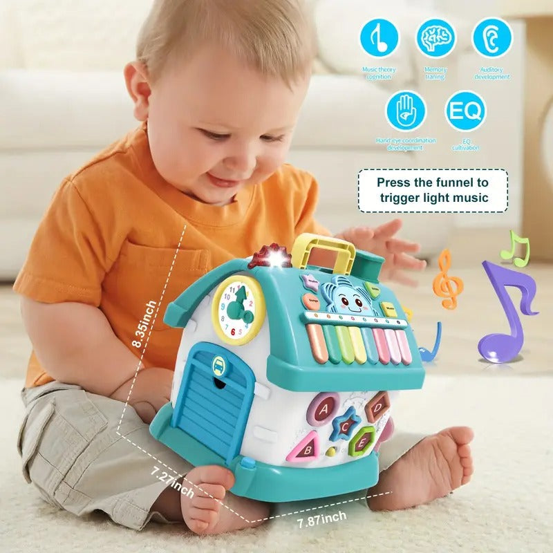 Interactive Toy House Learning Playset for Kids