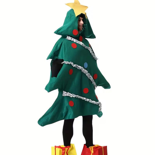Men’s Christmas Tree Costume Set (3pcs)
