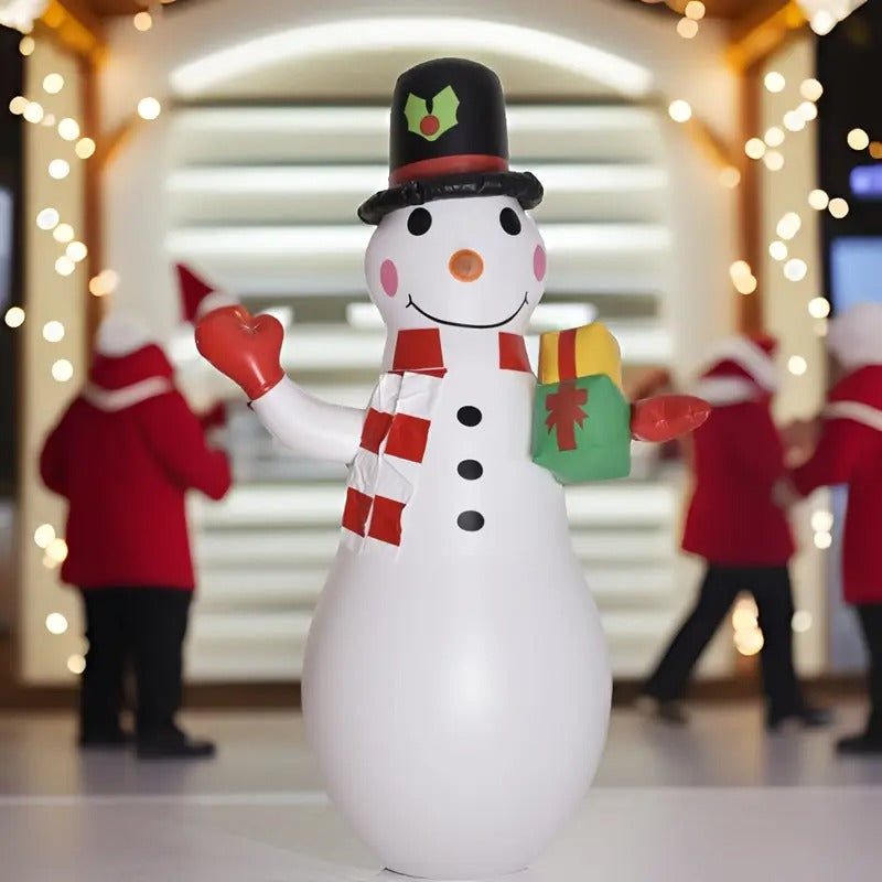 Inflatable Christmas Snowman Yard Decoration
