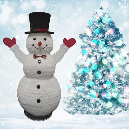 Gentleman Style Telescopic Snowman