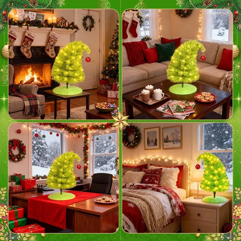 2ft Green Pre-Lit Christmas Tree