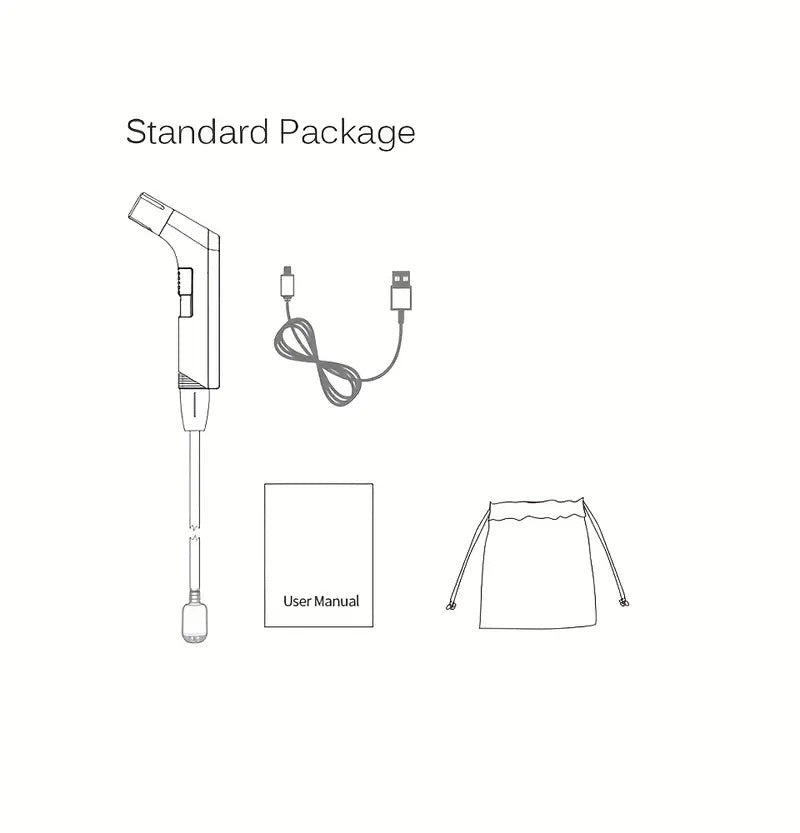 Electric Bidet Sprayer with Foldable Tank