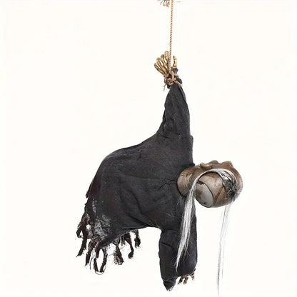 Halloween Hanging Skull Decoration LED with Sound