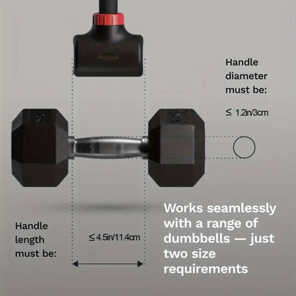 Adjustable Dumbbell Barbell Converter