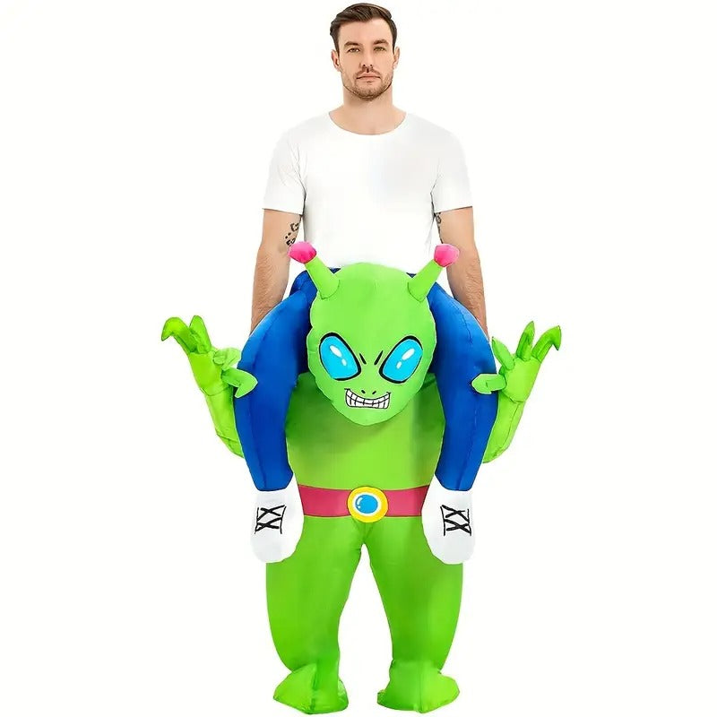 Alien Inflatable Riding Suit for Halloween Party Cosplay