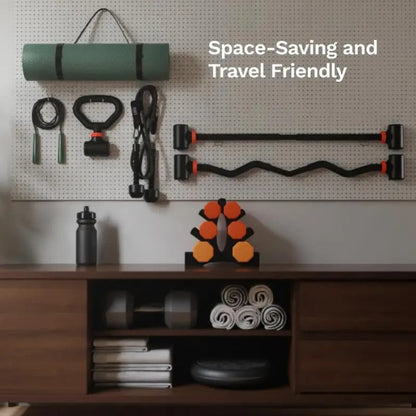 Adjustable Dumbbell Barbell Converter