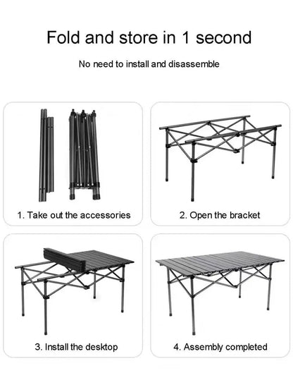 Iron Folding Camping Table
