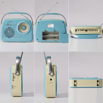 Portable USB/SD Card Bluetooth Radio Speaker