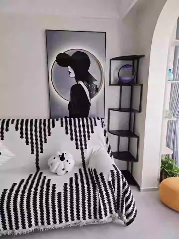 Corner Floor Bookshelf Display Rack