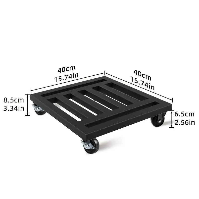 Lockable Wheel Plant Tray