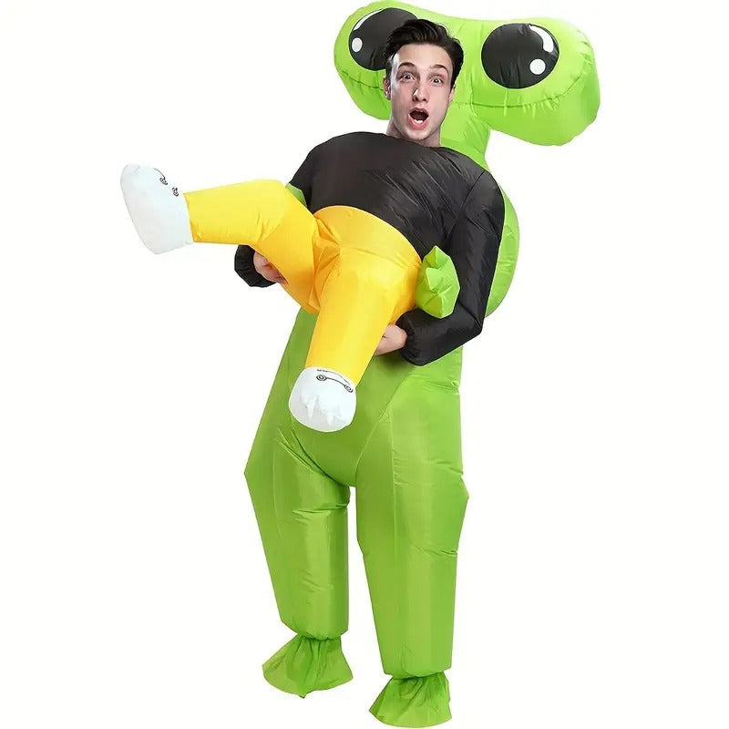 Self-Inflating Alien Abduction Costume with USB Power