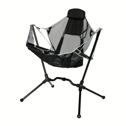 Folding Outdoor Chair with Footrest