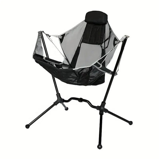 Folding Outdoor Chair with Footrest