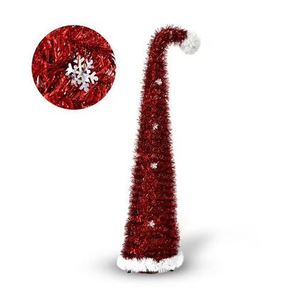 Santa Hat Pop-Up Christmas Tree