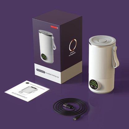 Rechargeable Heated Mixing Cup with 6 Temperature Settings