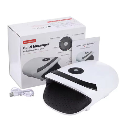 Rechargeable Hand Massager with Heat & Vibration Therapy