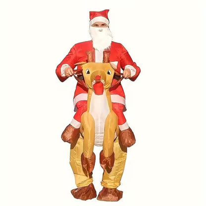 Santa Claus Adult Costume Battery-Powered